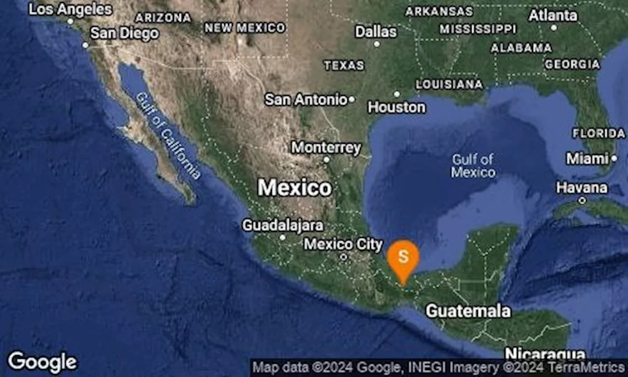 Sismo de 5.5 de magnitud sorprende en Oaxaca: ¿dónde fue el epicentro?