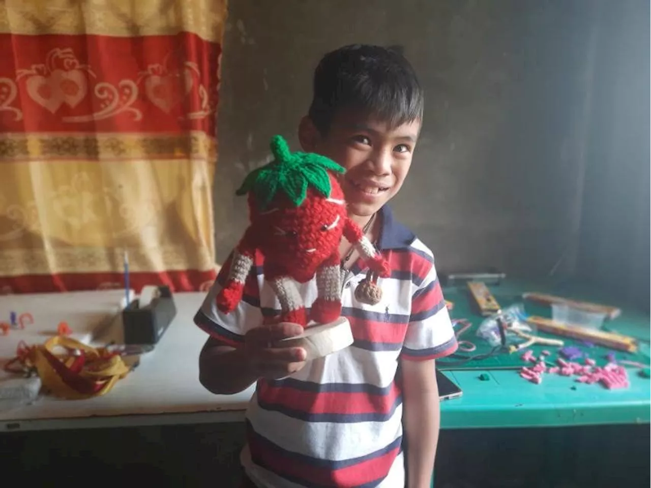 How socialization, family support foster creativity in Benguet kid with special needs