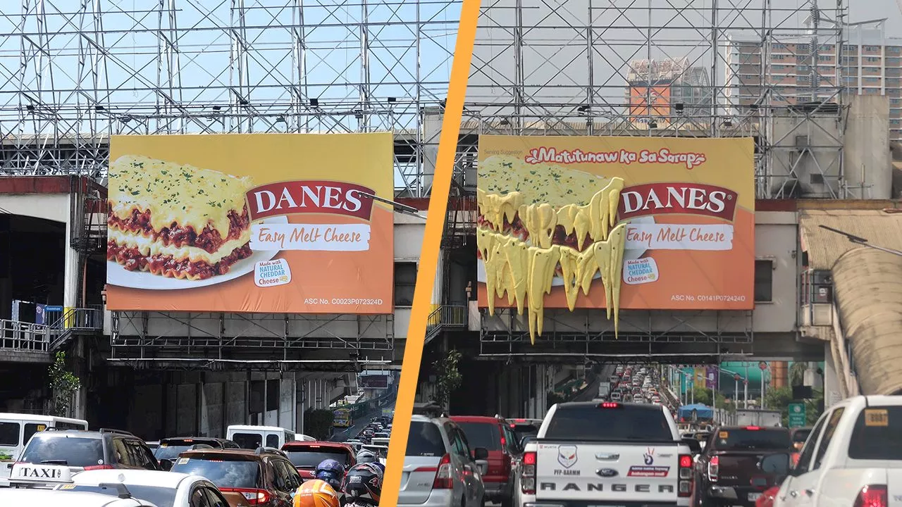 Wait, is this billboard in Guadalupe melting?