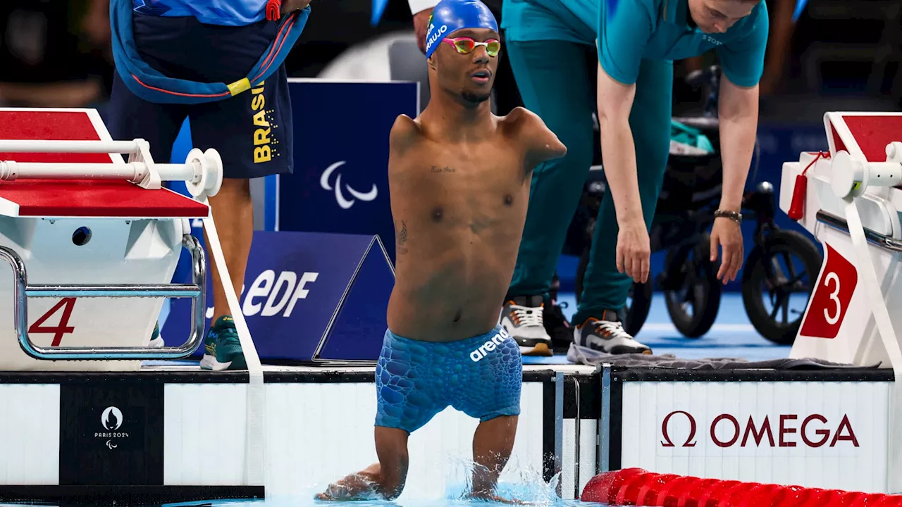 Jeux paralympiques 2024 (natation): la course insensée du phénomène brésilien Gabriel dos Santos Araujo