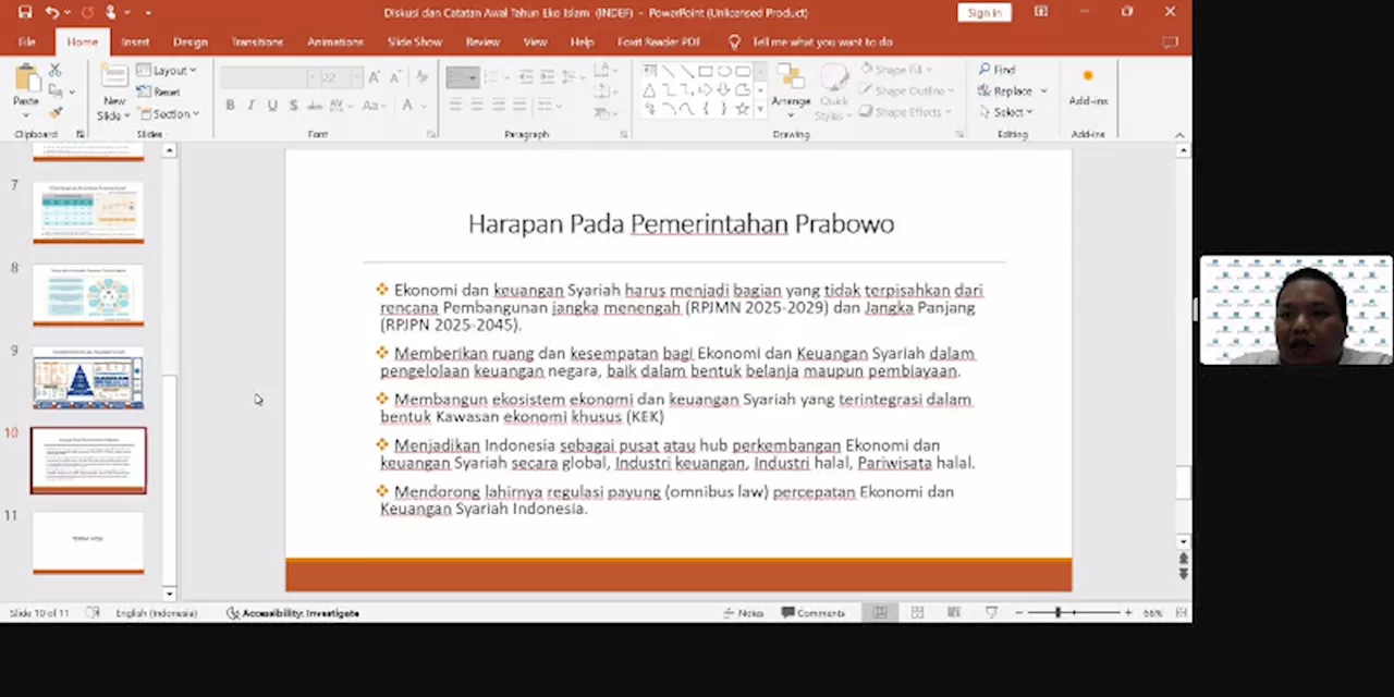 Prabowo-Gibran Diminta Benahi Regulasi Ekonomi dan Keuangan Syariah