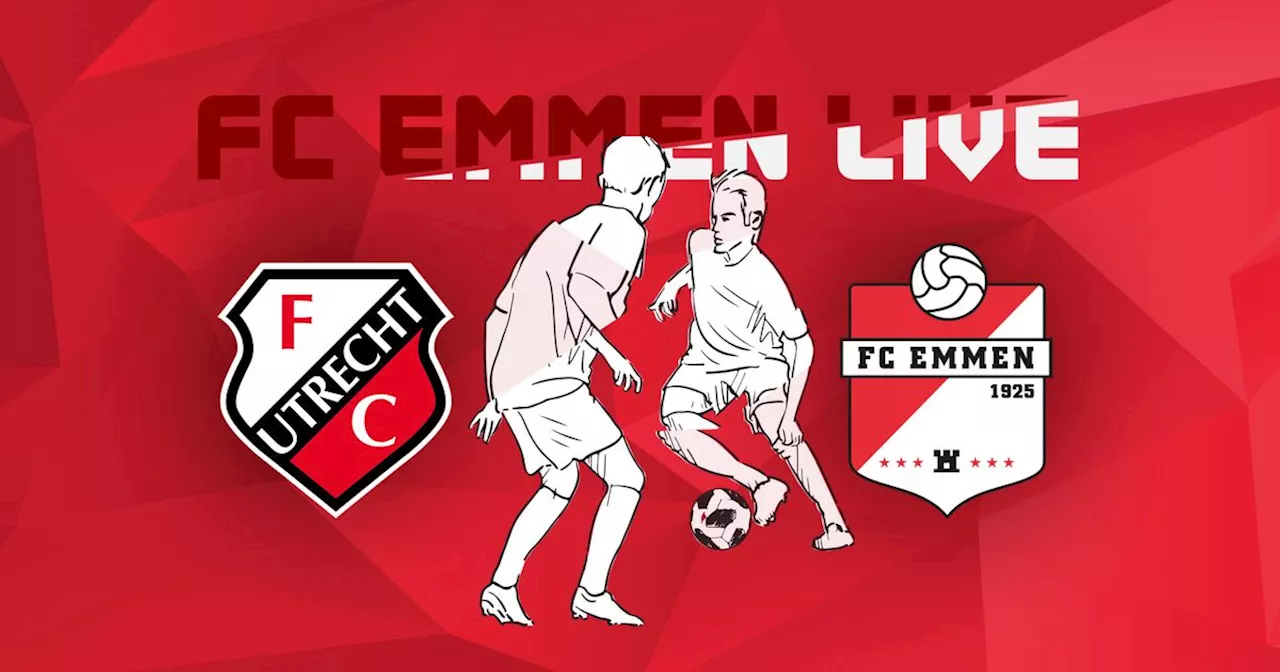 Liveblog: Wat kan FC Emmen op bezoek bij Jong FC Utrecht?