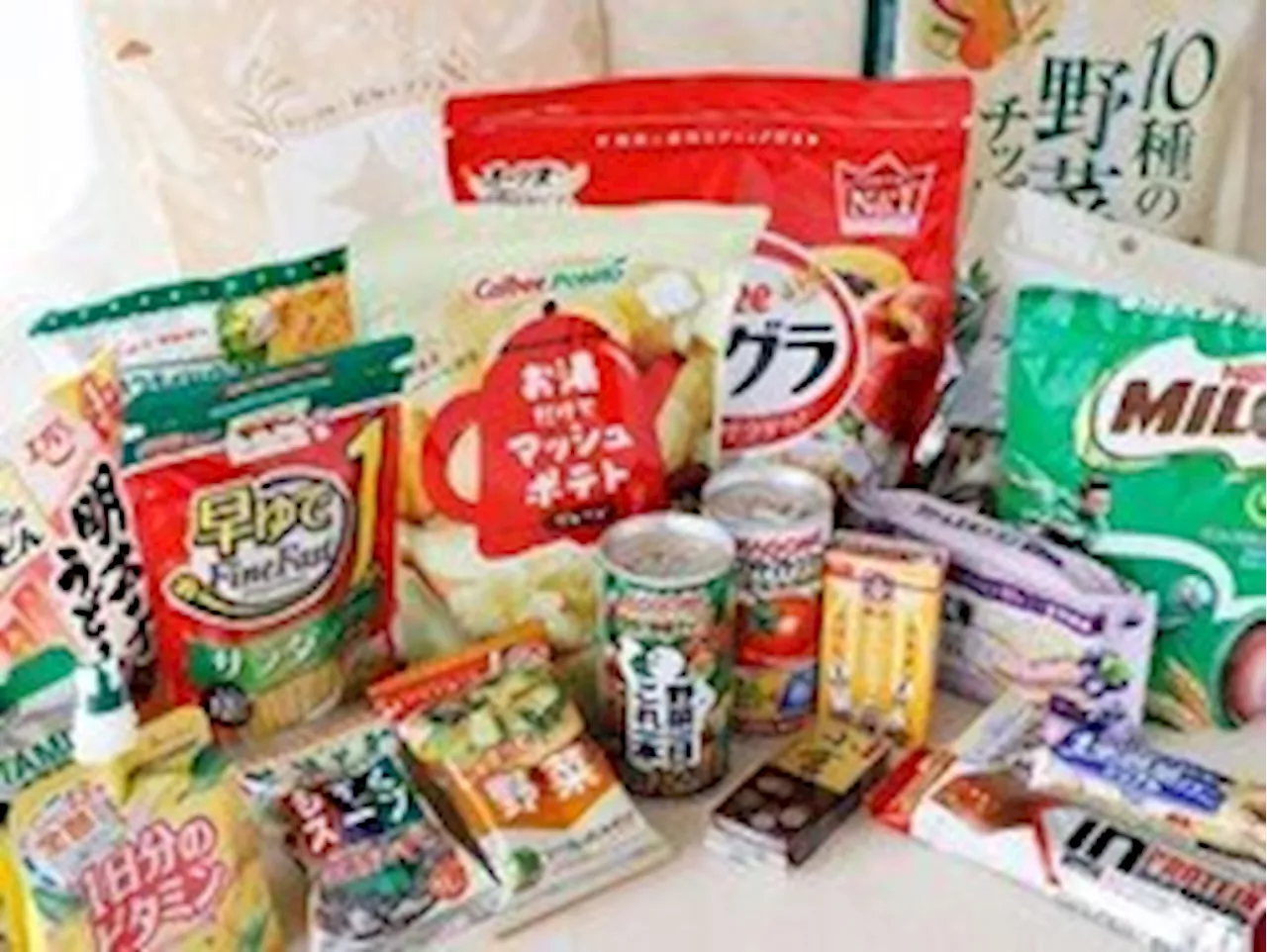 スーパーやコンビニで買える「意外な非常食」とは？ 普段の買い物ですぐに調達できる、おいしい備蓄一覧（2024年8月30日）｜BIGLOBEニュース