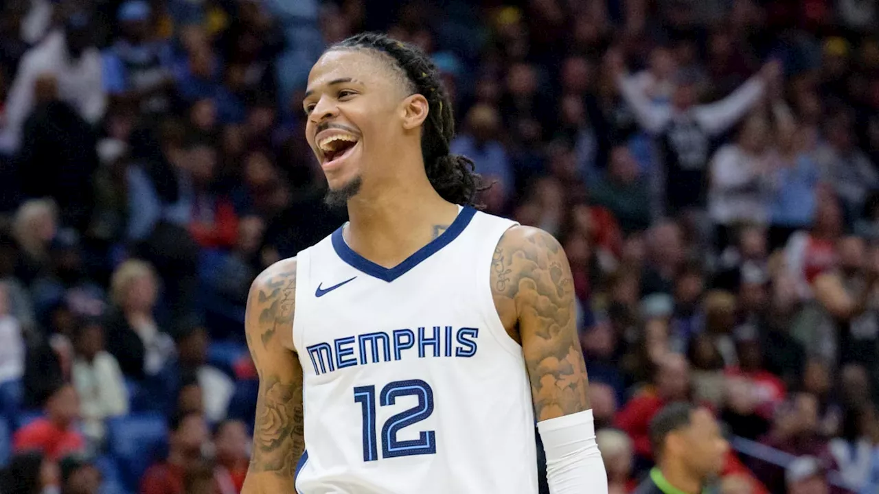 NBA Star Ja Morant Reacts to Travis Hunter's Viral TD Celebration