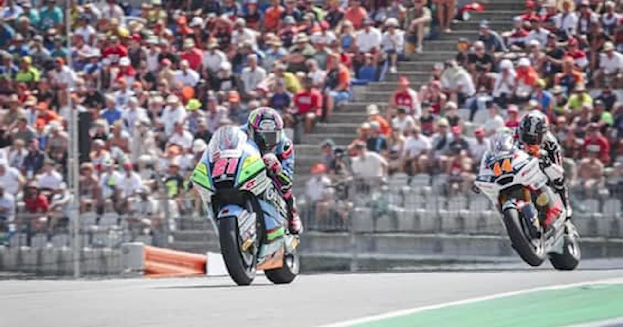 Moto2, GP Aragon: Alonso Lopez il più veloce del venerdì, 12° Vietti