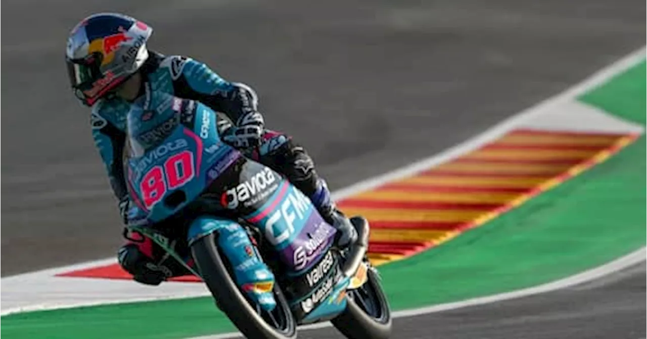 Moto3, GP Aragon: David Alonso il migliore del venerdì, 10° Lunetta