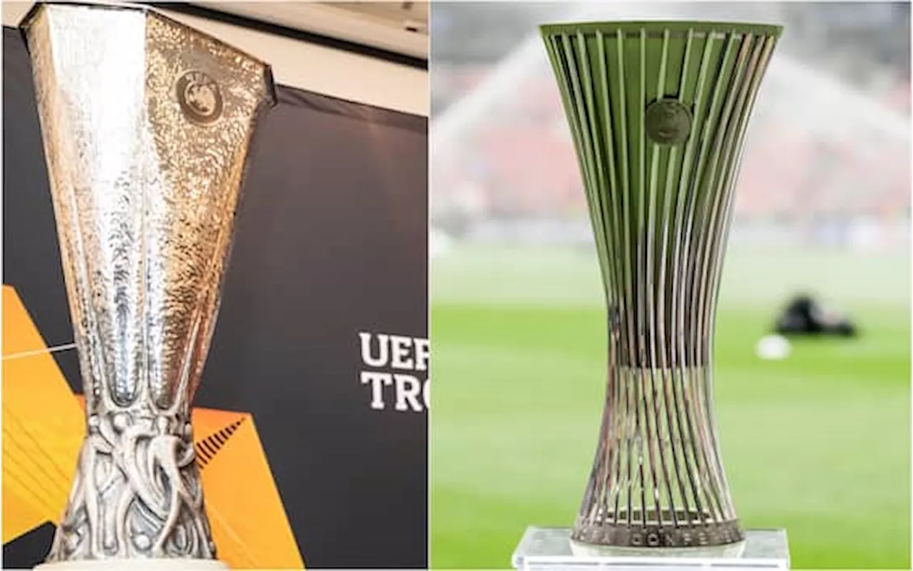 Sorteggi Europa League e Conference, Roma, Lazio e Fiorentina scoprono le avversarie