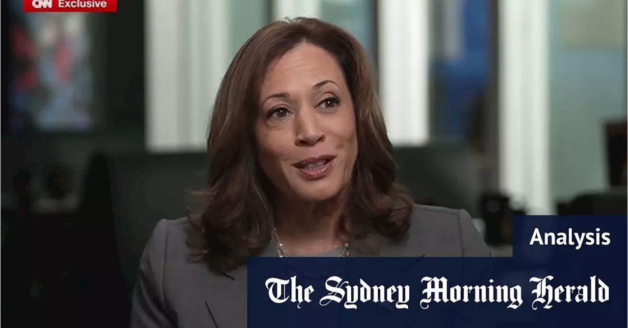 Unscripted Kamala Harris leans into optimism as her detractors pounce