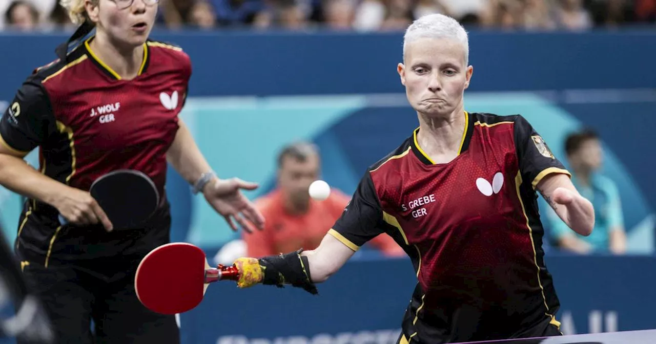 Paralympics: Silber für deutsches Tischtennis-Duo Grebe/Wolf in Paris