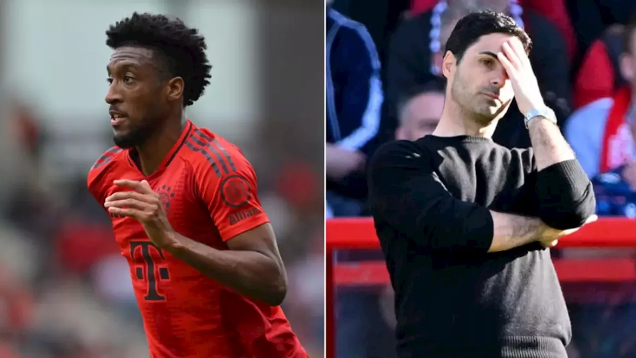 Arsenal target Kingsley Coman subject of huge deadline-day offer as winger's future set to be decided