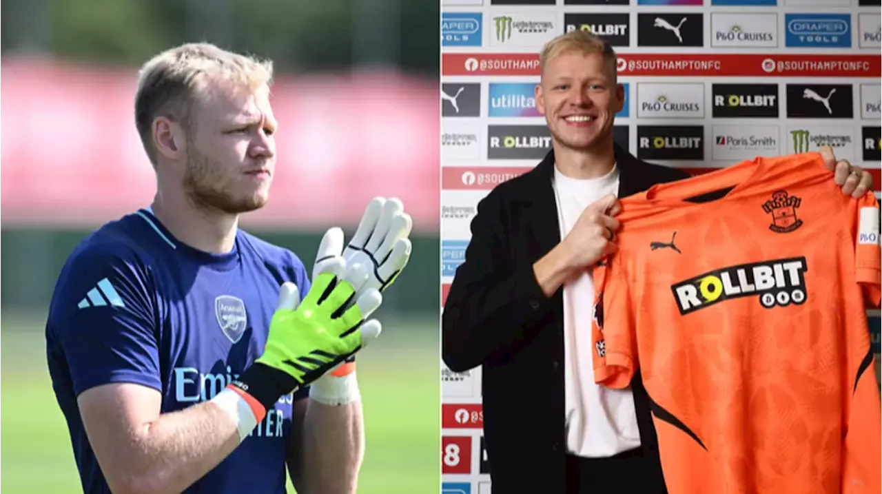 First Arsenal player reacts to Aaron Ramsdale's move to Southampton and makes feelings clear over transfer