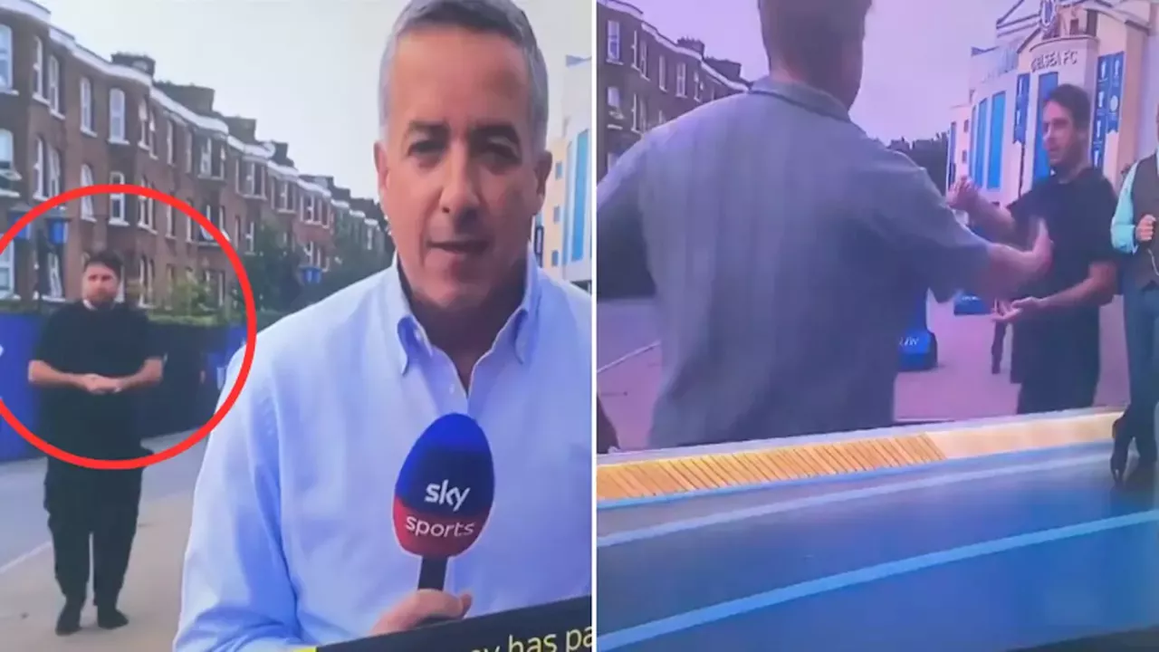 Viewers left stunned after X-rated stunt live on Sky Sports News during deadline day