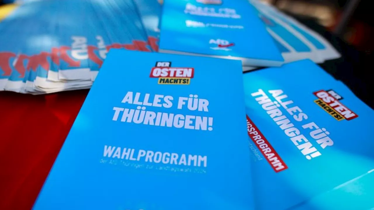 Landtagswahlen im Osten: Wahlkampf in Thüringen und Sachsen geht in den Endspurt