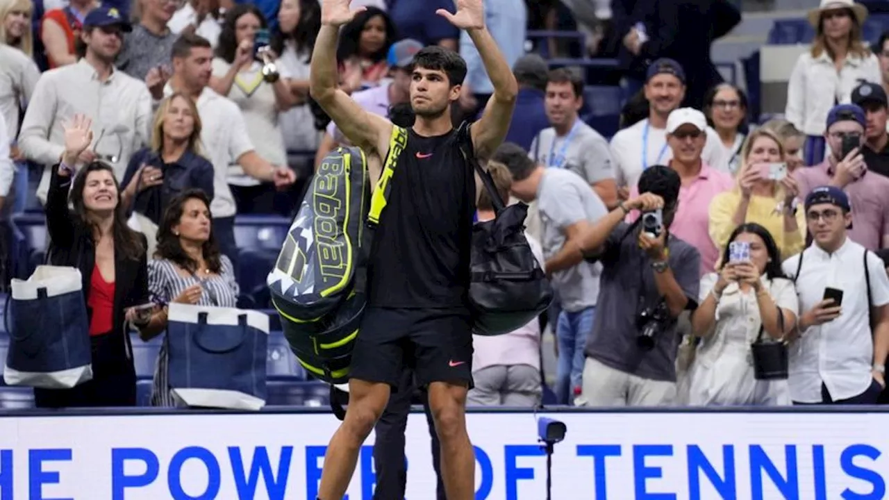 Tennis bei den US Open: 'Kampf gegen mich selbst': Sensations-Aus für Alcaraz