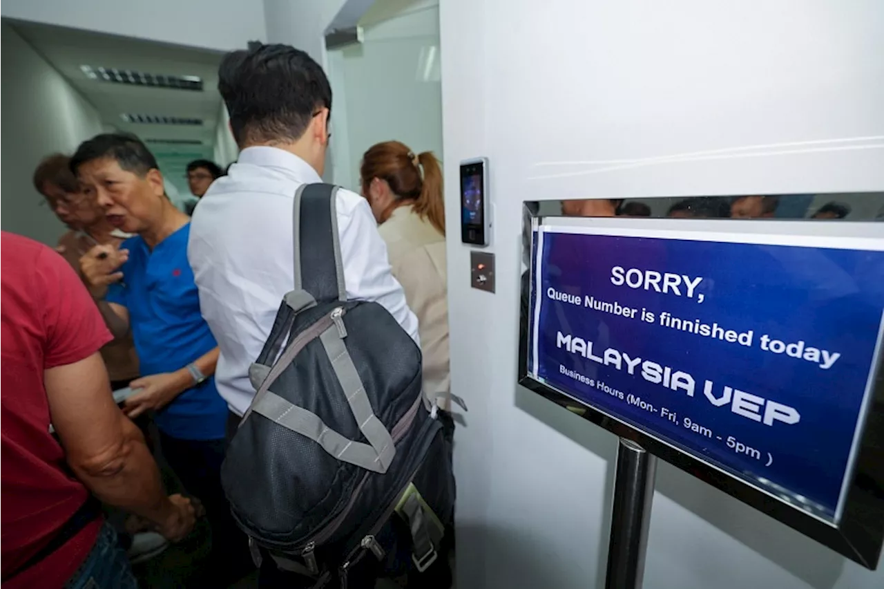 Visits to VEP info counter in Woodlands by appointment only; bookings can be made online