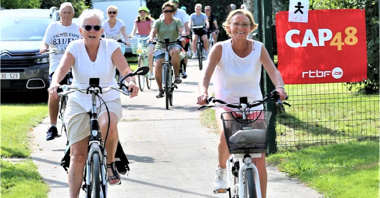 Une marche et une balade à vélo sous le signe de l’inclusion à Dottignies, pour Cap 48 et le Foyer Tibériade