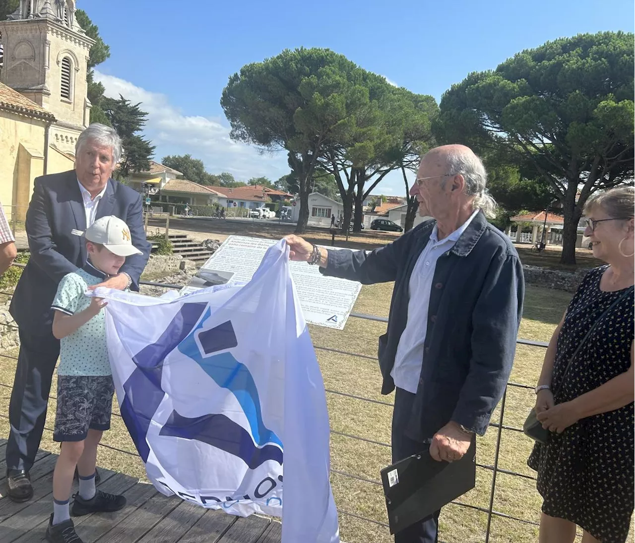 Andernos-les-Bains est la 2ᵉ ville du bassin d’Arcachon à posséder un jalon de l’histoire