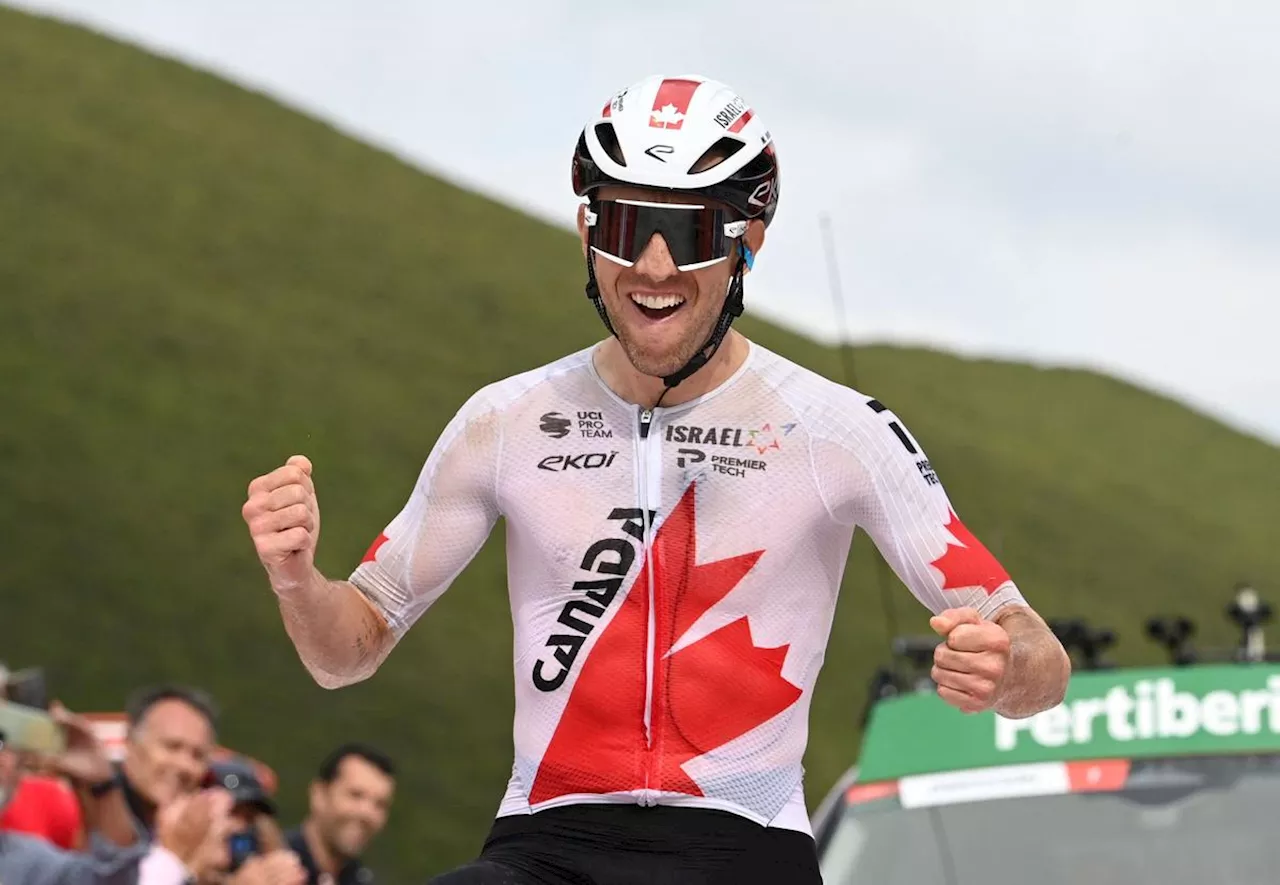 Cyclisme. Tour d’Espagne : le Canadien Woods remporte la 13e étape, Roglic revient sur O’Connor