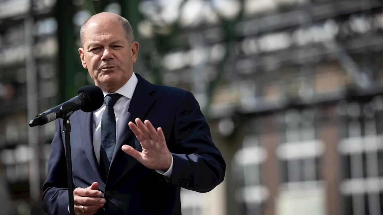 Scholz über seine Bundesregierung: „Ich habe mich noch nicht ganz an die Ampel gewöhnt“