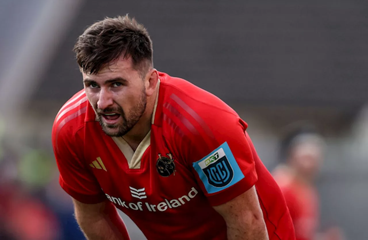 Diarmuid Barron captains Munster for pre-season clash with Bath