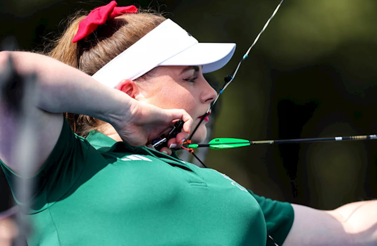 Irish archer Kerrie Leonard misses out on last 16 in individual compound open