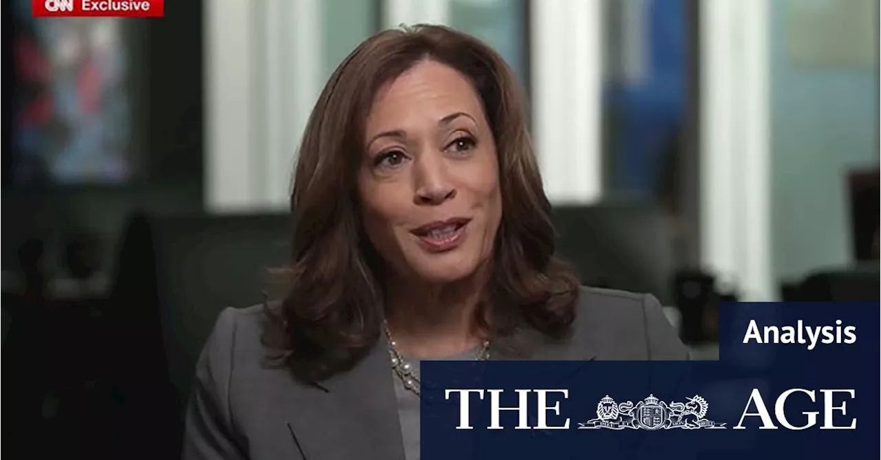 Unscripted Kamala Harris leans into optimism as her detractors pounce