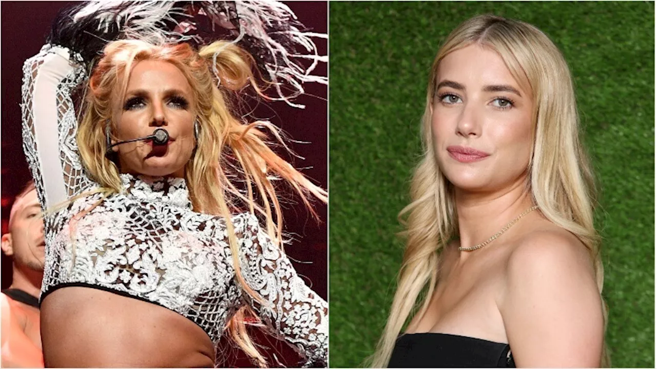 Emma Roberts tosses her hat in the ring for the Britney Spears biopic