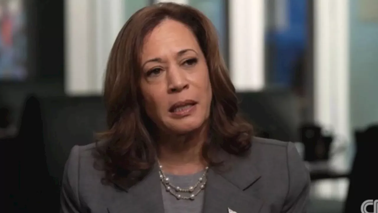 Kamala Harris finally faced the media and said absolutely nothing… she knows she is out of her depth...