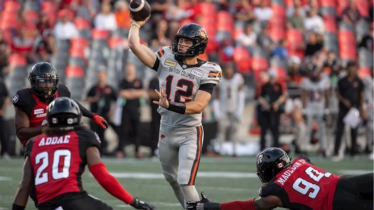 Slumping Lions strive to snap skid against Redblacks in Victoria