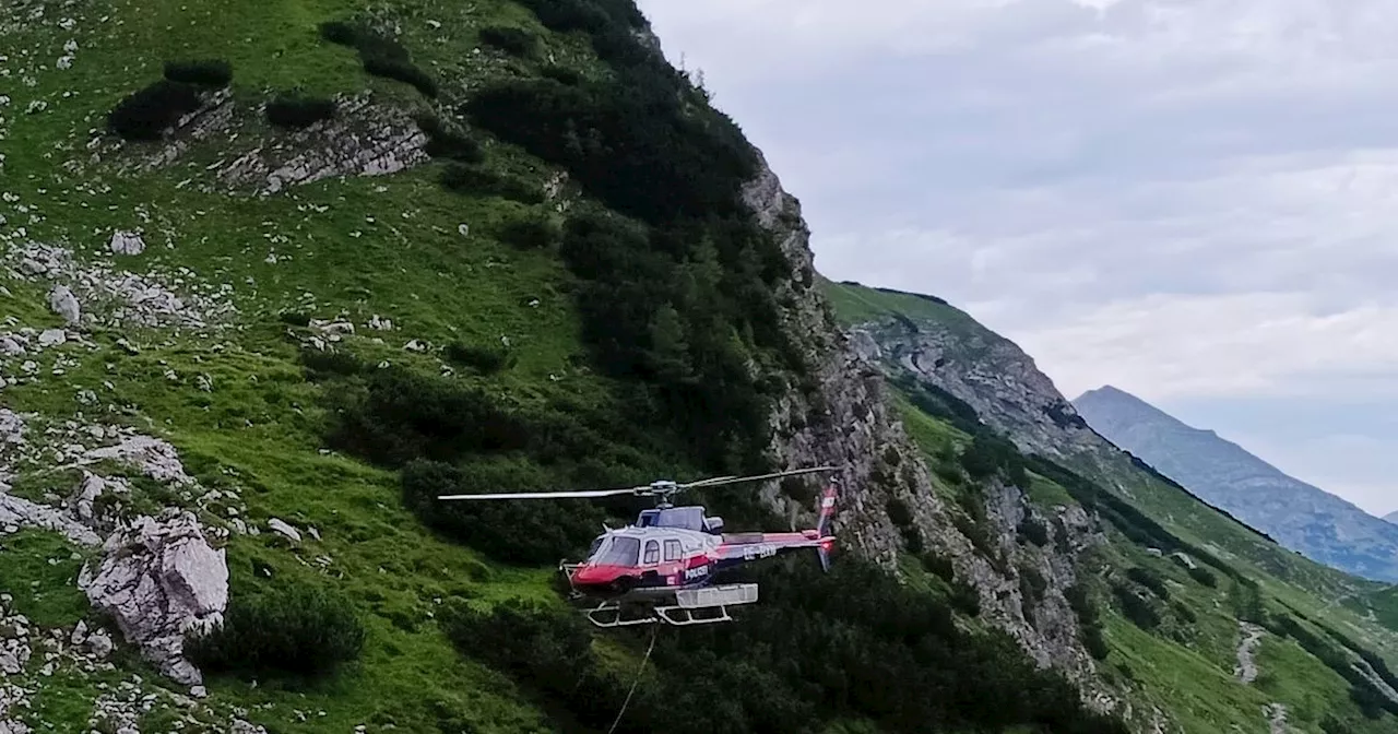 Bergsteiger stürzte im Karwendel 110 Meter ab: Identität des Toten geklärt