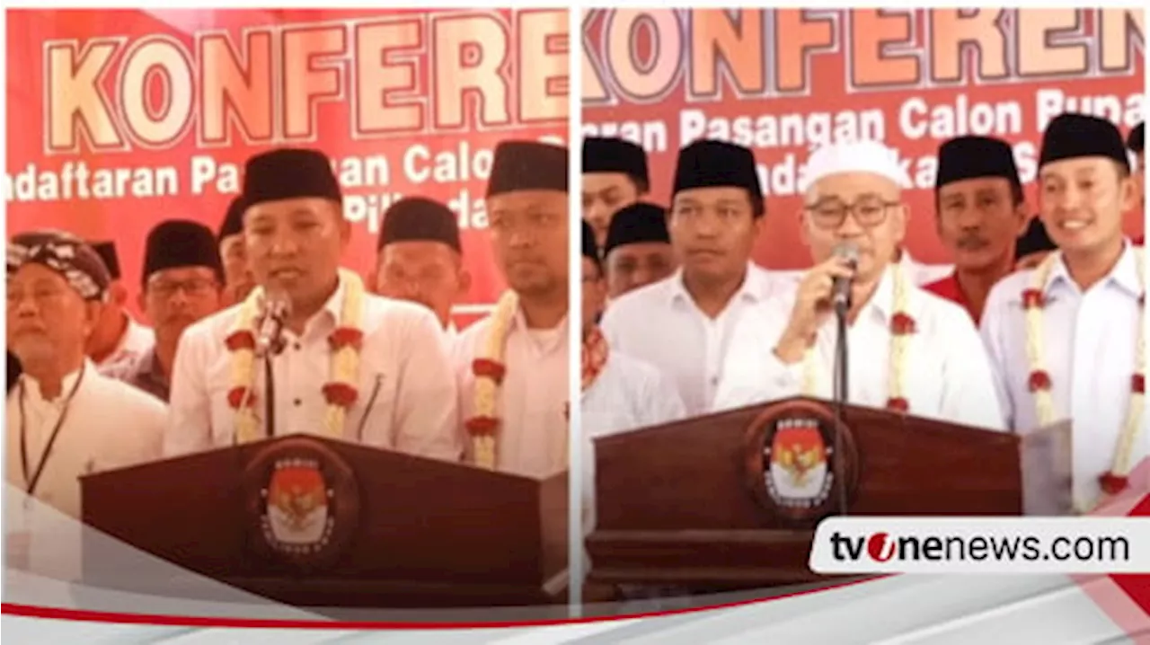 2 Pasangan Calon Bupati-Wakil Bupati Sampang, Madura, Daftarkan Diri ke KPU Sampang