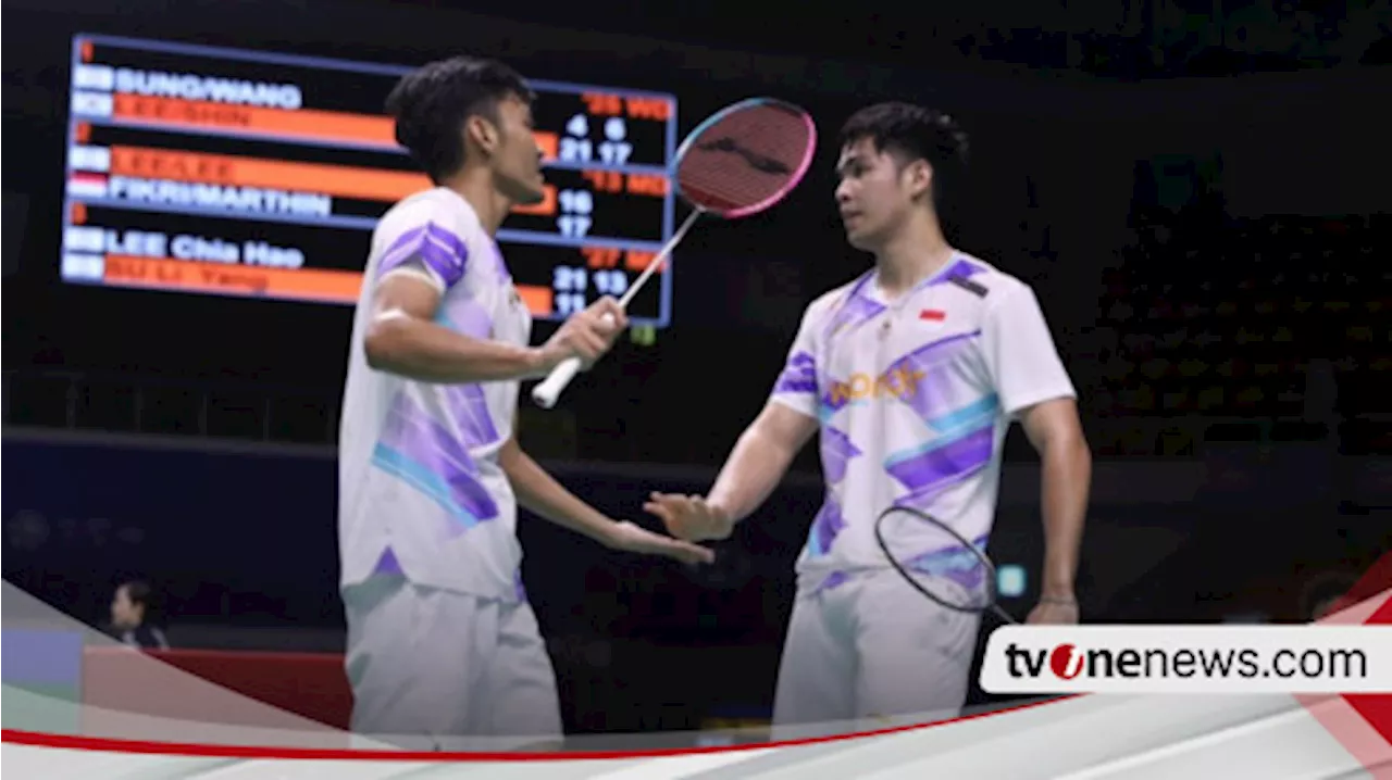 Kunci Satu Tiket Babak Final, Fikri/Daniel Susul Leo/Bagas ke Semifinal Korea Open 2024