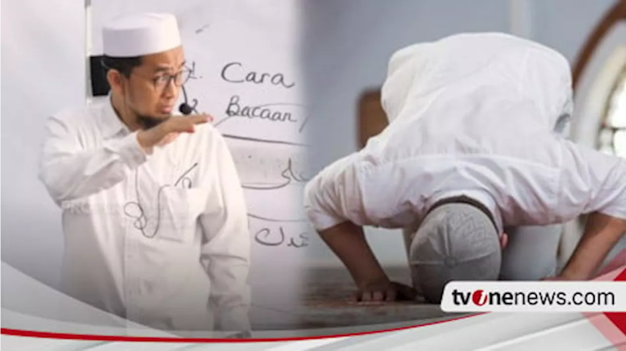 Meski Bagus dan Mahal, Ustaz Adi Hidayat Larang Beli Sajadah Seperti Ini: Tidak Bagus Buat Sujud