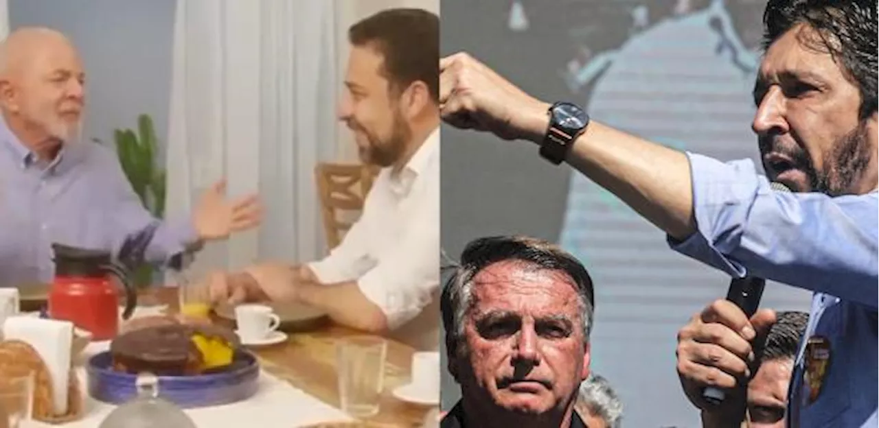 Lula domina campanha de Boulos na TV, e Bolsonaro tem 4 segundos com Nunes