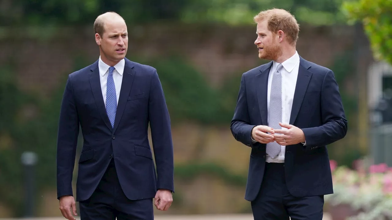 William e Harry, la nuova (gelida) reunion ai funerali dello zio