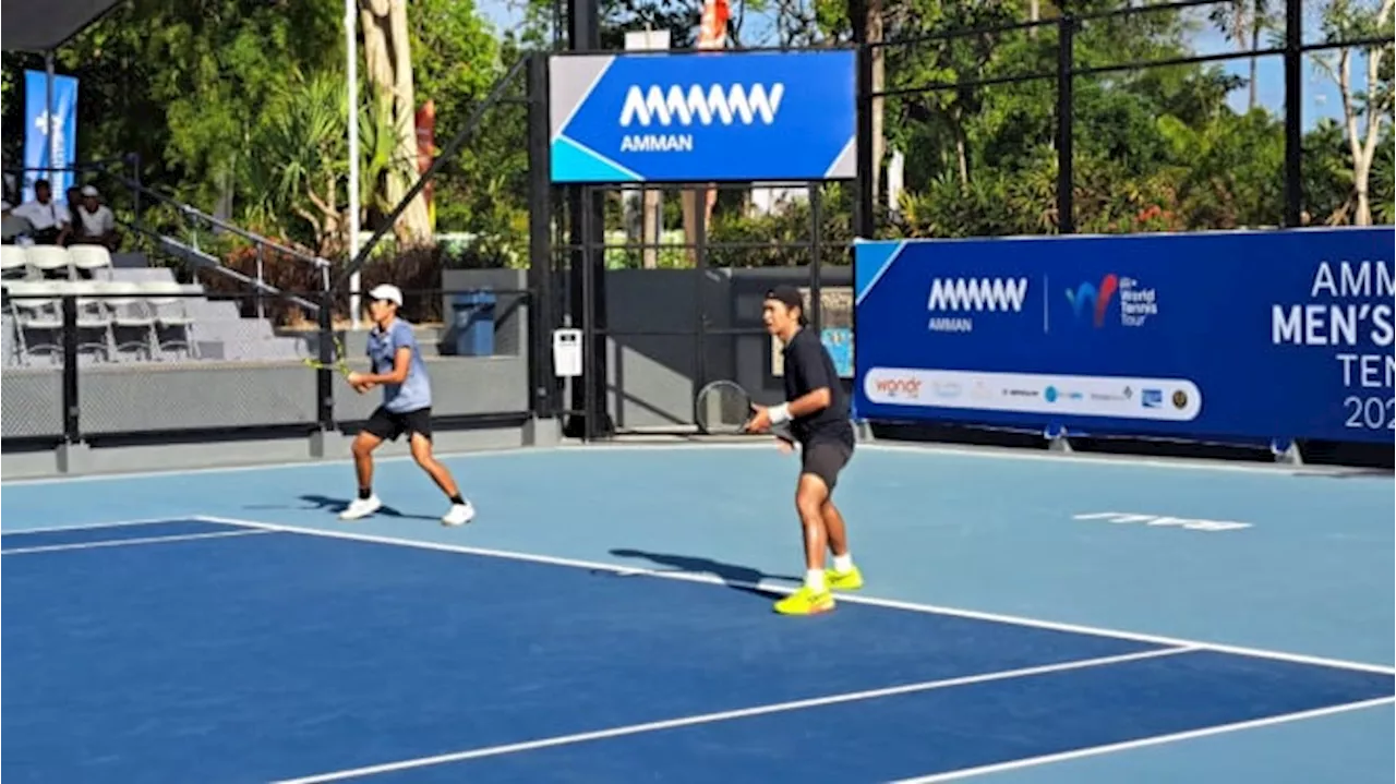 Christopher Rungkat/Nathan Barki Terhenti di Semifinal ITF M15 Bali