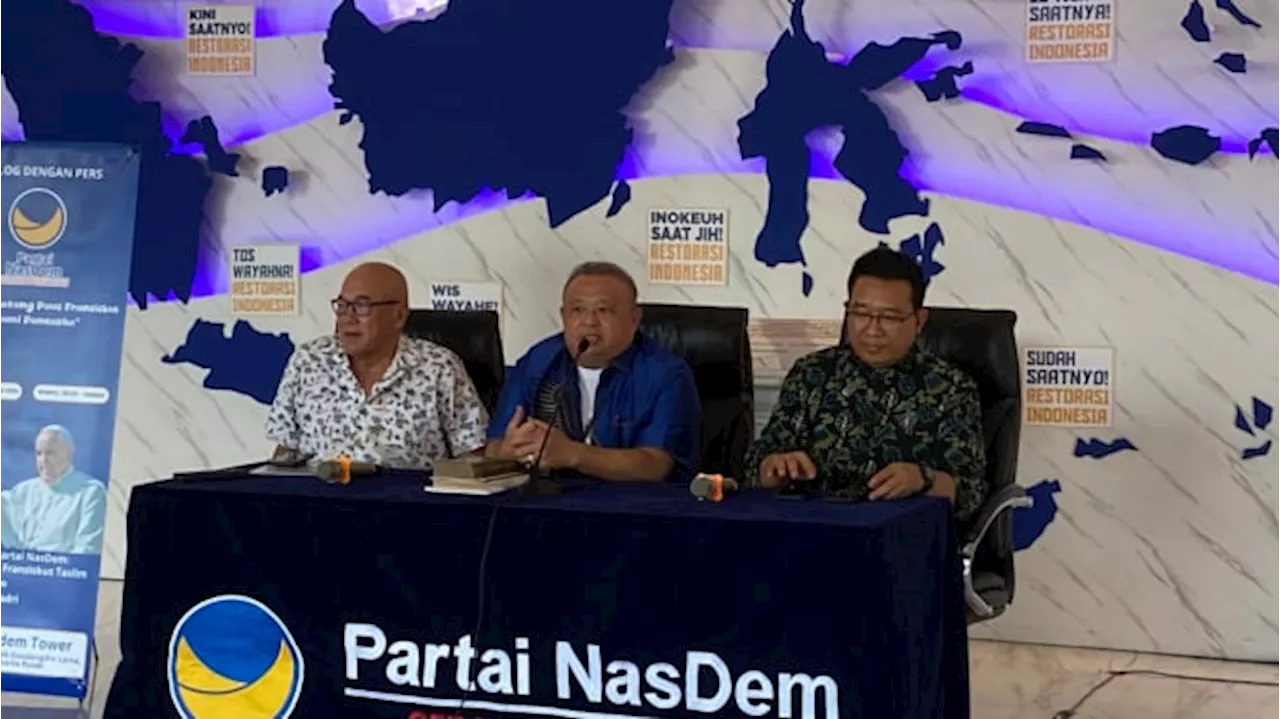 Paus Fransiskus Datang ke Indonesia, NasDem: Momentum Perkuat Semangat Toleransi dan Persatuan