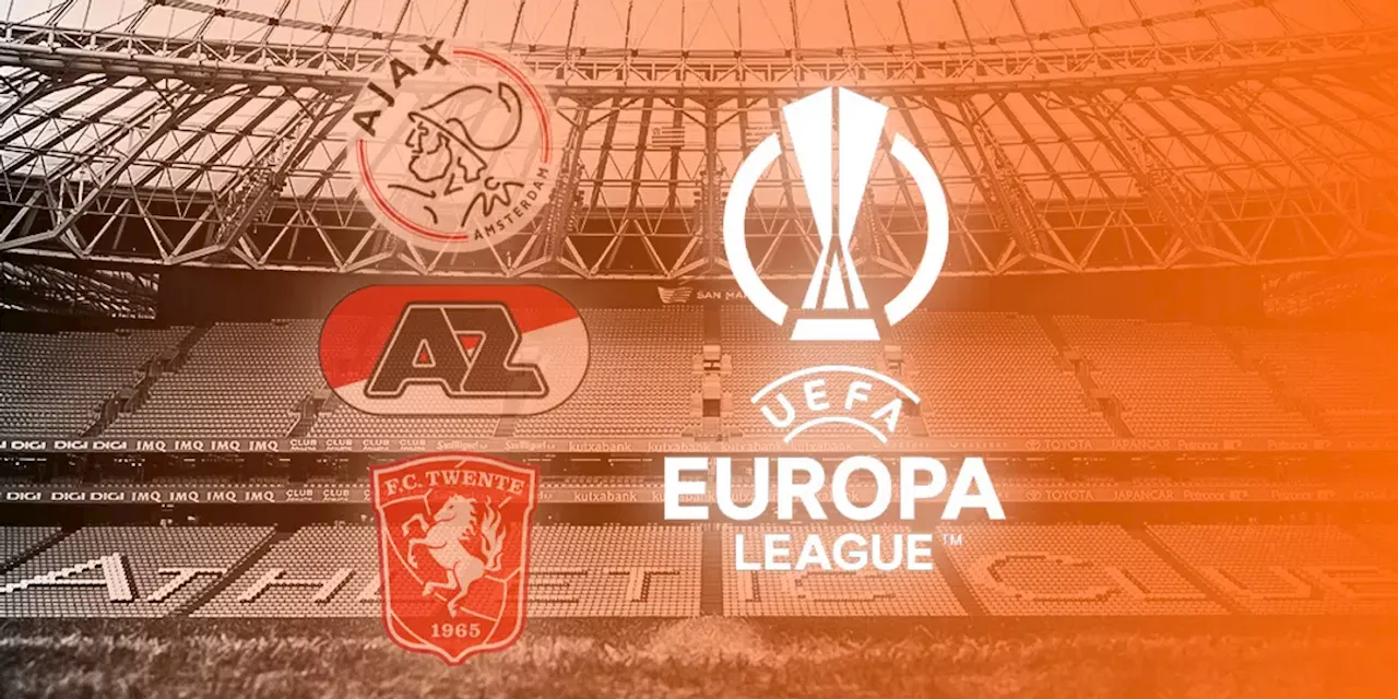 LIVE: Volg nú de Europa League-loting met FC Twente, AZ en Ajax