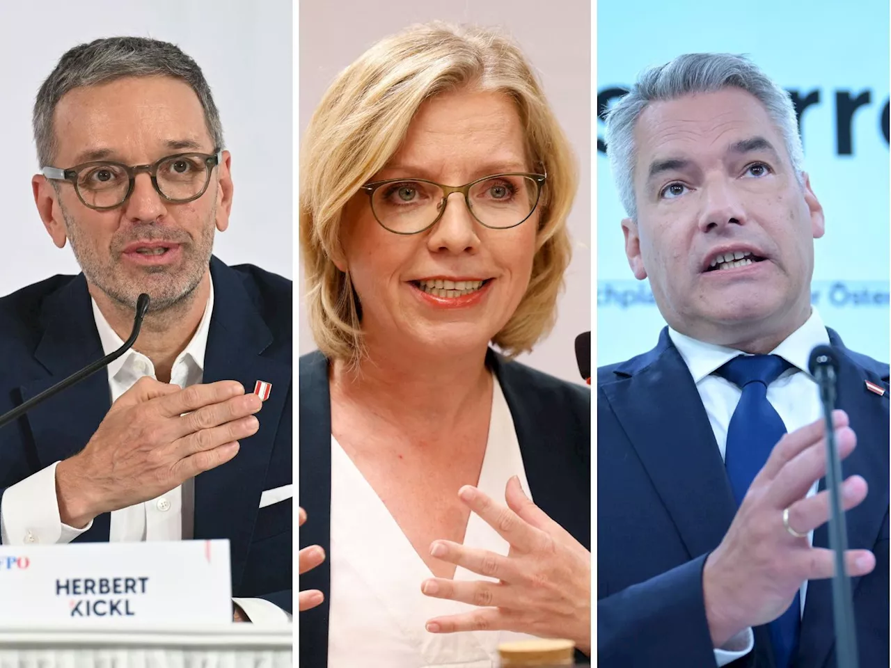 Vertrauen in Politiker steigt, ÖVP voran