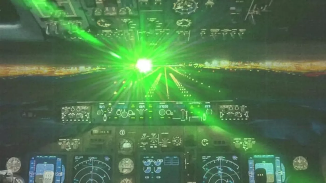 Jacksonville near top for aircraft laser strikes in Florida