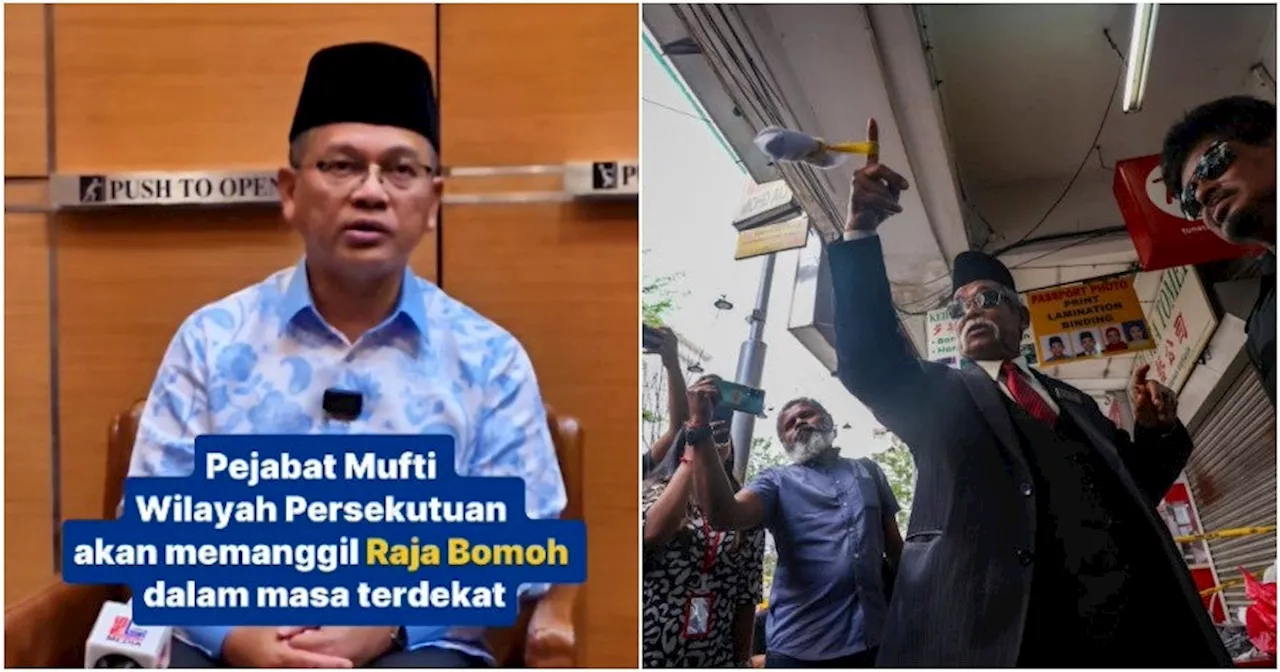 KL Mufti's Office Will Call Raja Bomoh In Because His Sinkhole 'Ritual' Tarnishes Islam