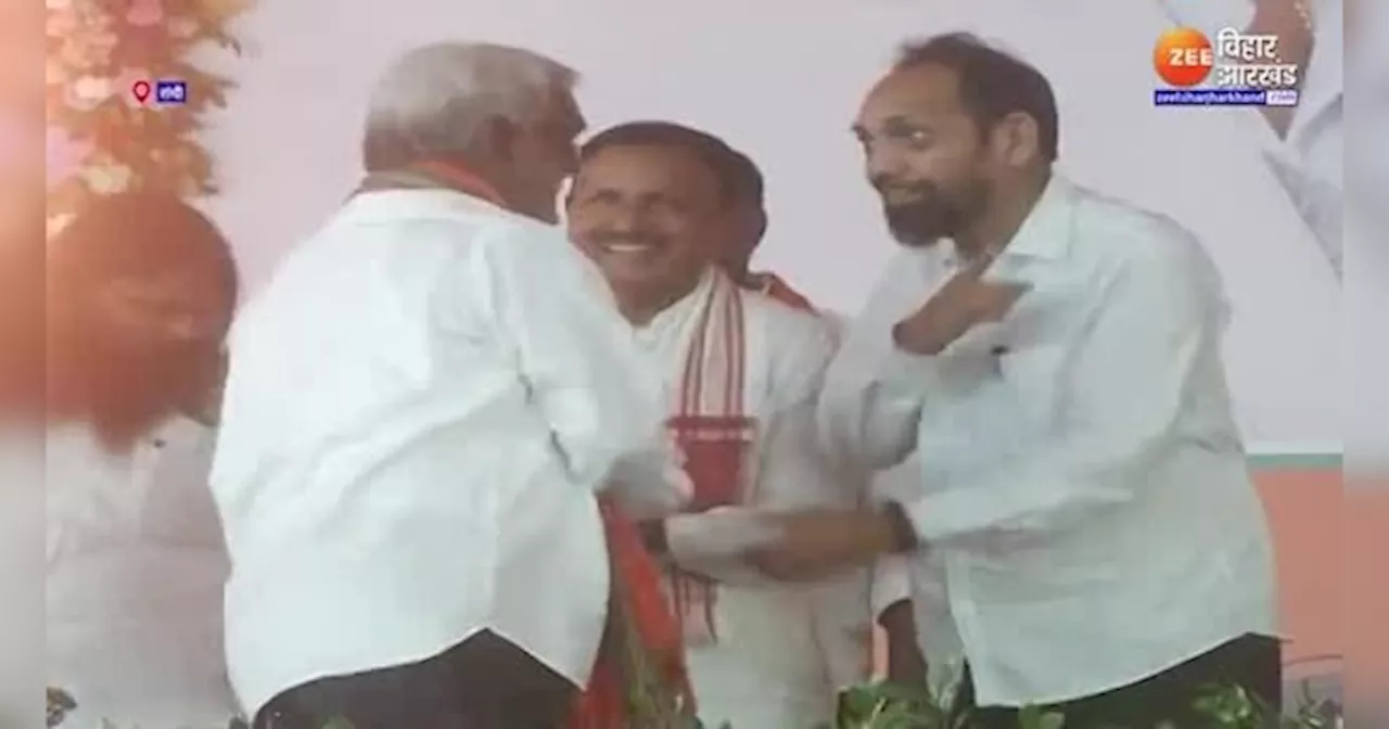 Champai Soren Join BJP: बीजेपी में शामिल हुए चंपई सोरेन, देखें वीडियो