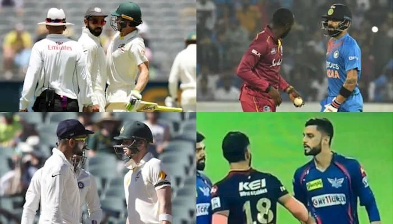 Virat Kohli’s Top 10 On-field Fights: From Gautam Gambhir To Naveen-ul-Haq