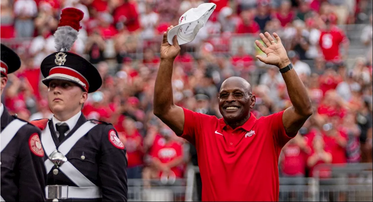 Watch Ohio State Legend Archie Griffin Dot the 'i' During Halftime of the Akron Game