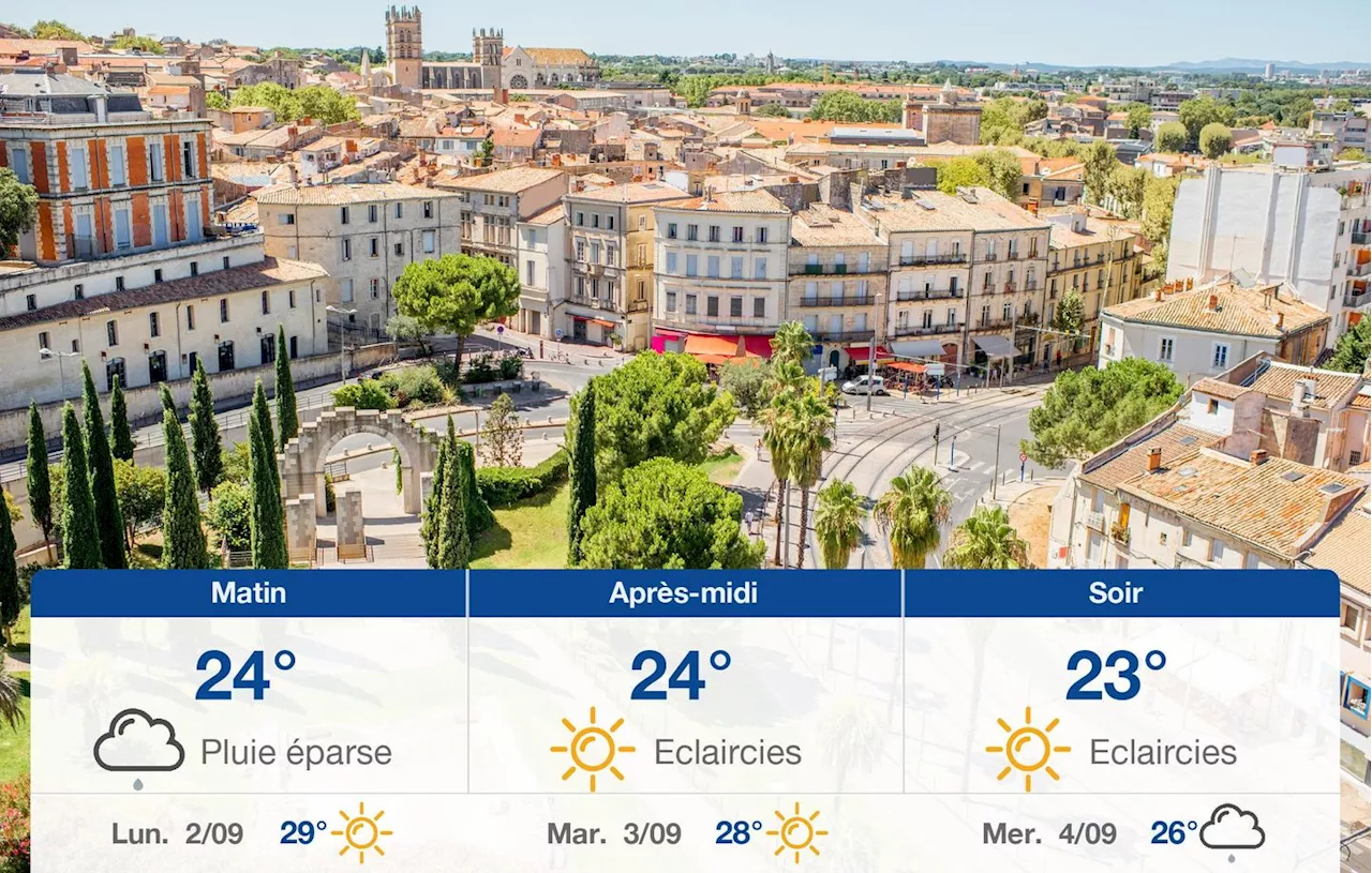 Météo Montpellier: prévisions du dimanche 1 septembre 2024