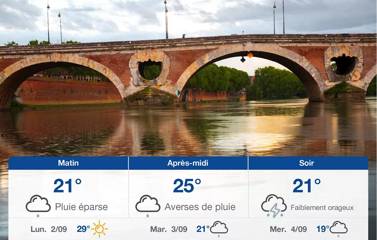 Météo Toulouse: prévisions du dimanche 1 septembre 2024