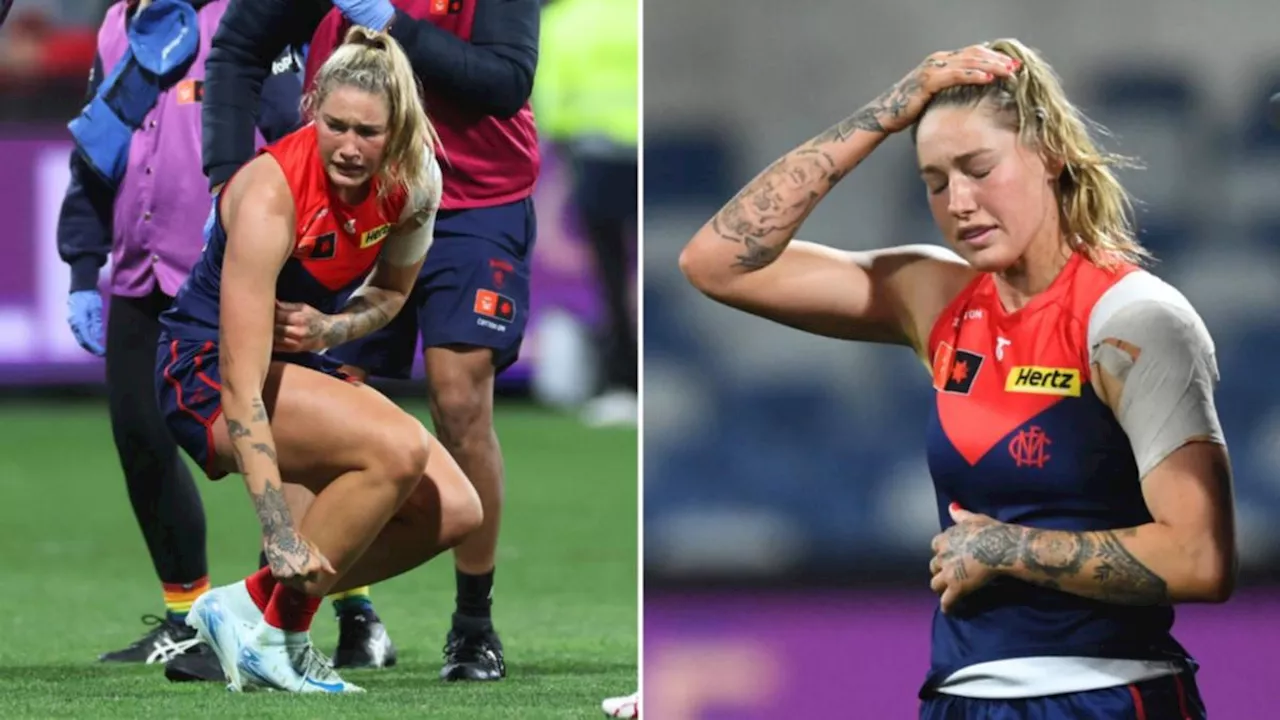 Tayla Harris nightmare continues after ‘another little incident’ flares shoulder injury