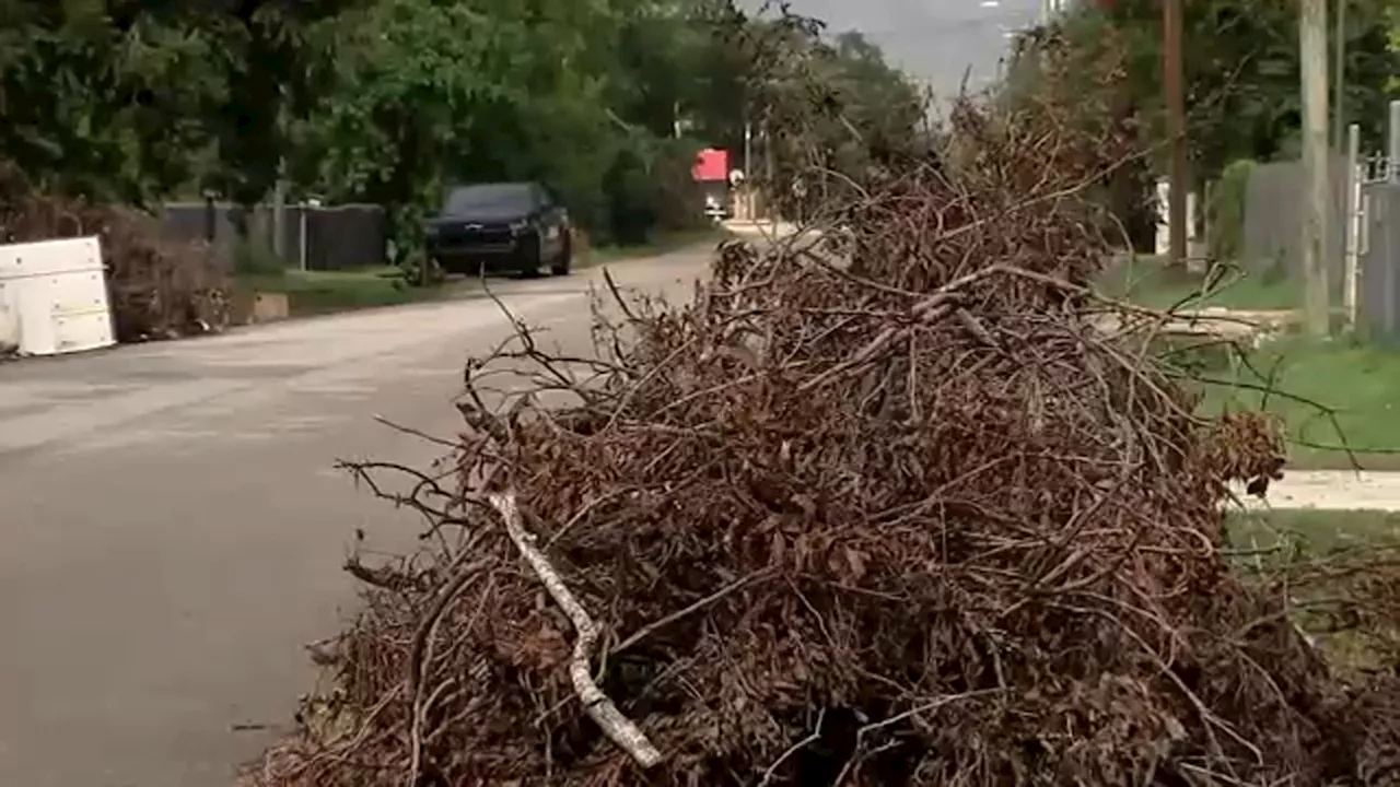 City of Houston expects to complete first pass of trash pickup from Hurricane Beryl this weekend