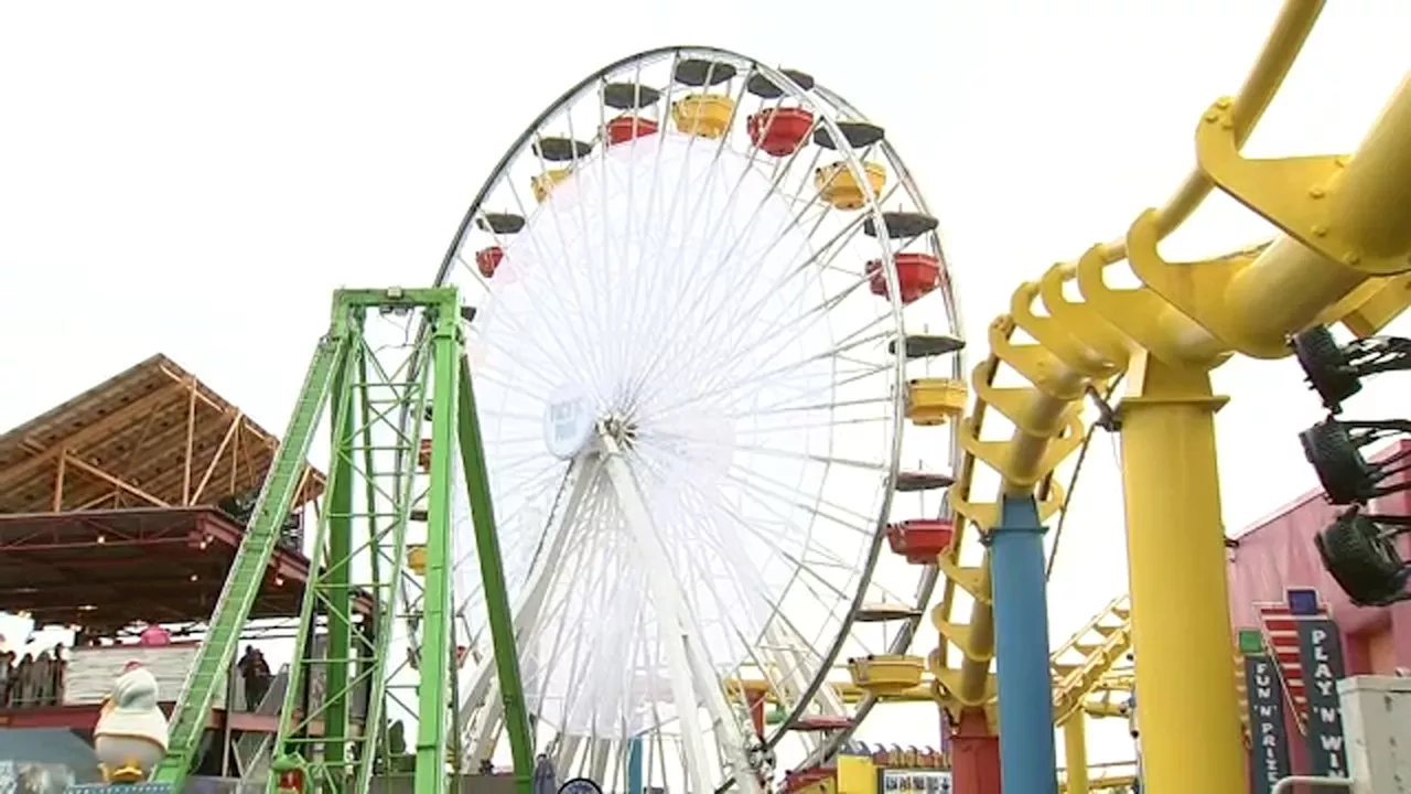 America's game show 'Wheel of Fortune' takes over famed Santa Monica Pier