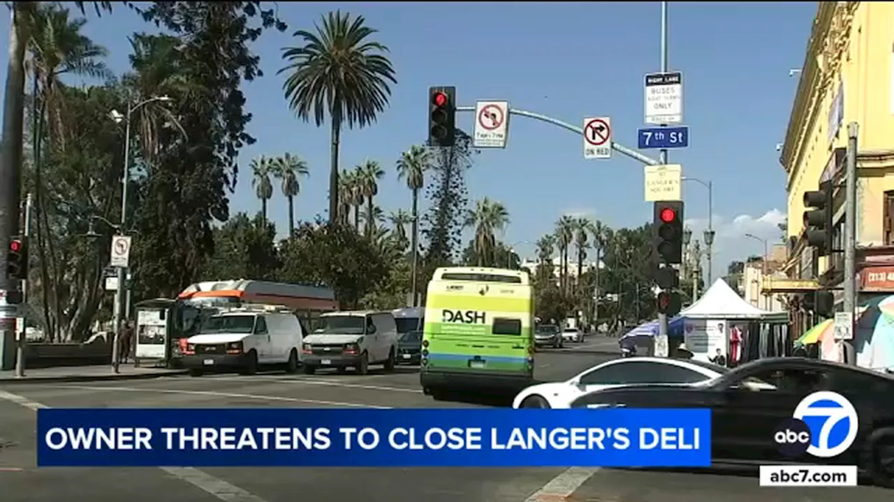 Robbery near Langer's Deli in MacArthur Park highlights safety concerns